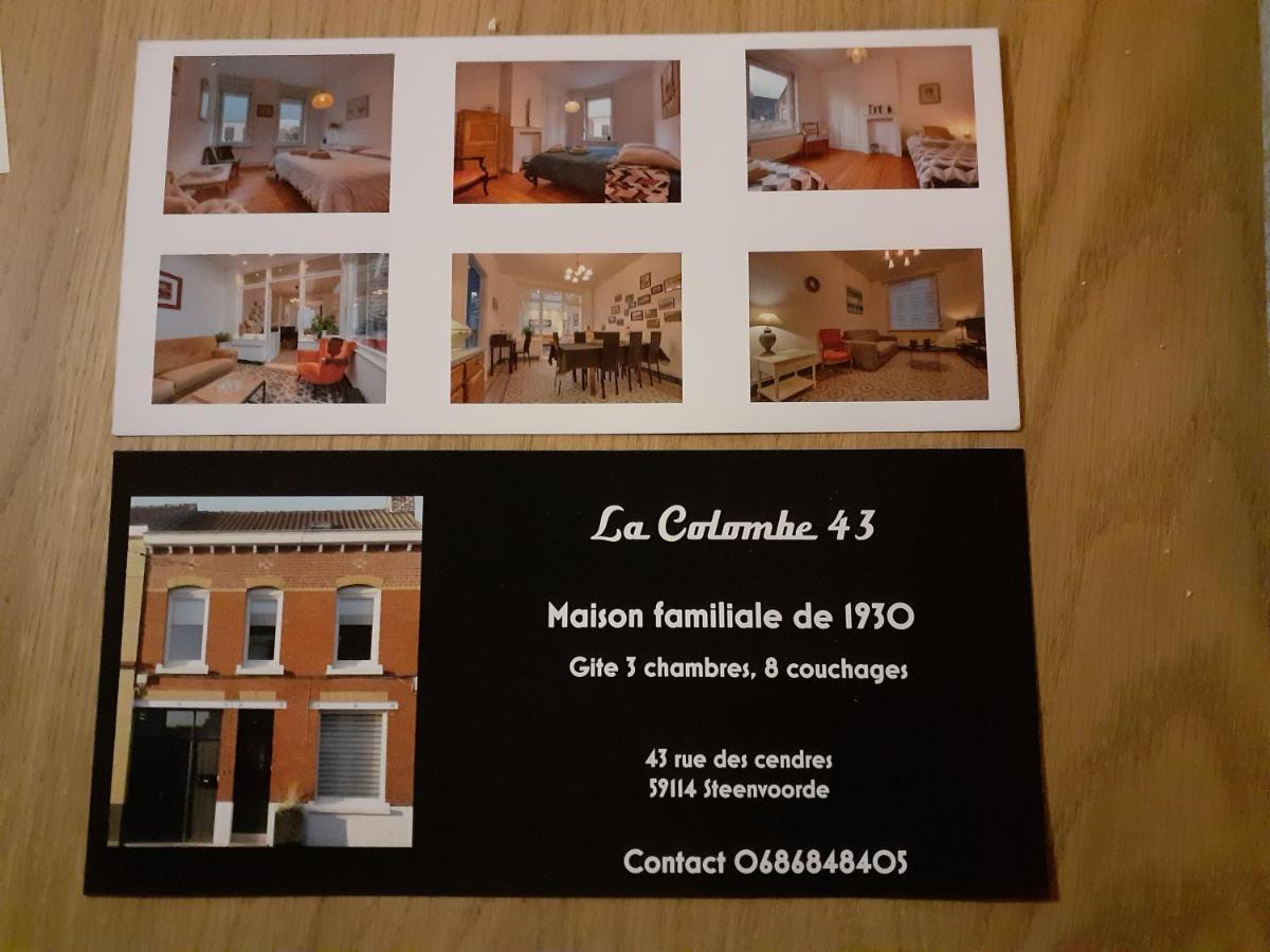 Villa La Colombe 43 à Steenvoorde Extérieur photo